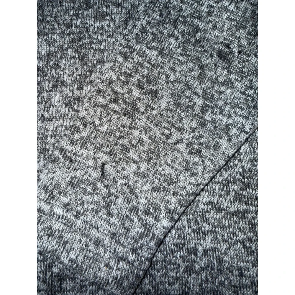 Old Navy Boys Gray Marled Shawl Collar Sweater Fleece Pullover Size S 6-7